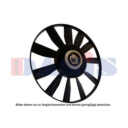 Photo Fan Wheel, engine cooling AKS DASIS 048024N