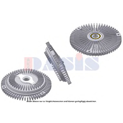 Photo Clutch, radiator fan AKS DASIS 048078N