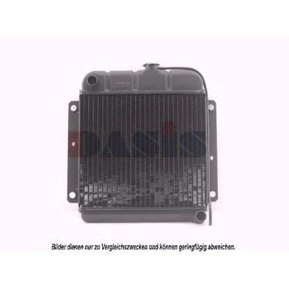 Photo Radiator, engine cooling AKS DASIS 050050N