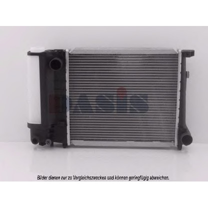 Photo Radiateur, refroidissement du moteur AKS DASIS 050780N