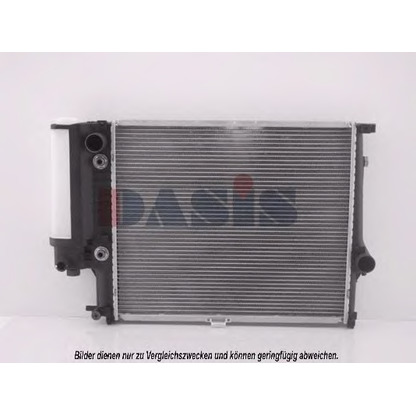 Photo Radiateur, refroidissement du moteur AKS DASIS 050950N