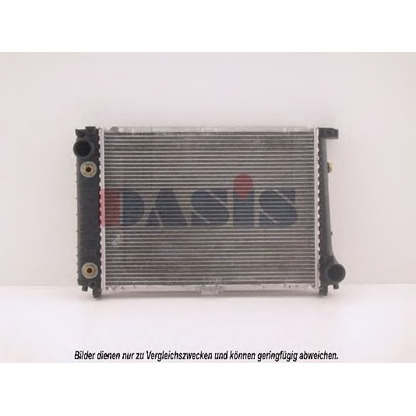 Фото Радиатор, охлаждение двигателя AKS DASIS 051480N