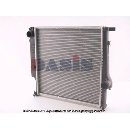 Фото Радиатор, охлаждение двигателя AKS DASIS 051500N