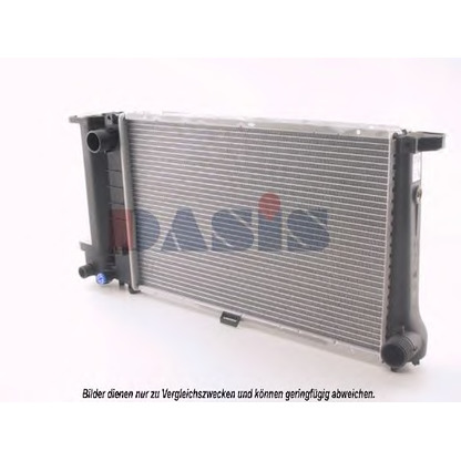 Фото Радиатор, охлаждение двигателя AKS DASIS 051560N
