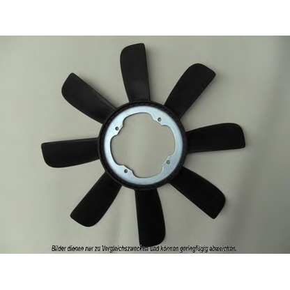 Photo Fan Wheel, engine cooling AKS DASIS 058003N