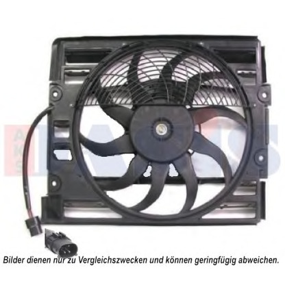 Photo Moteur électrique, ventilateur pour radiateurs AKS DASIS 058026N