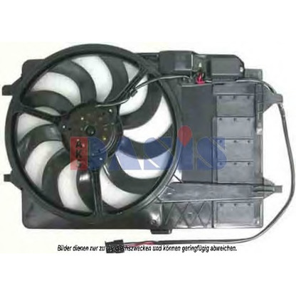 Photo Ventilateur, refroidissement du moteur AKS DASIS 058056N