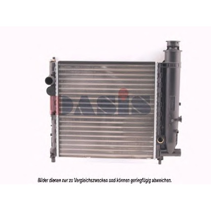 Photo Radiateur, refroidissement du moteur AKS DASIS 060070N