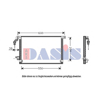 Foto Condensador, aire acondicionado AKS DASIS 062003N