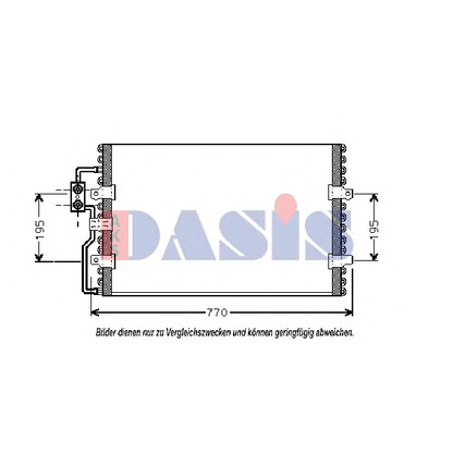 Photo Condenseur, climatisation AKS DASIS 062030N
