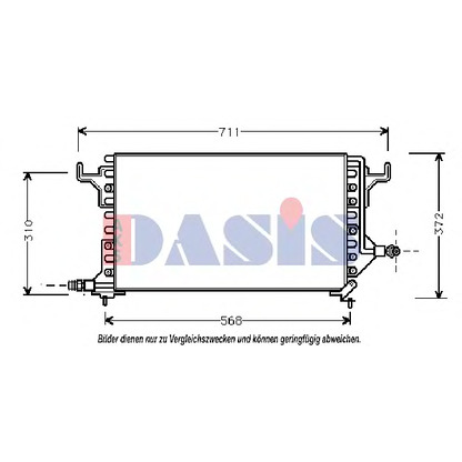 Photo Condenser, air conditioning AKS DASIS 062070N