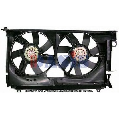 Photo Fan, radiator AKS DASIS 068020N