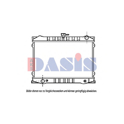 Photo Radiator, engine cooling AKS DASIS 070300N