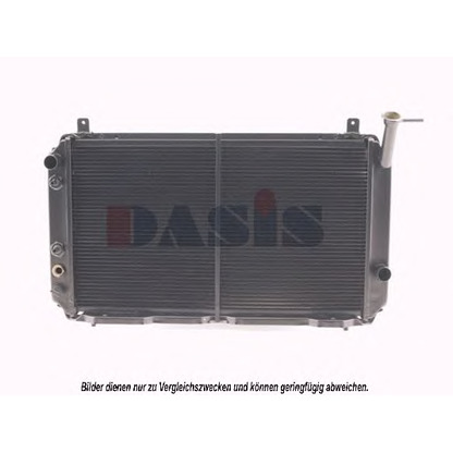 Photo Radiateur, refroidissement du moteur AKS DASIS 071190N