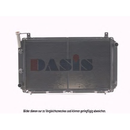 Фото Радиатор, охлаждение двигателя AKS DASIS 071340N