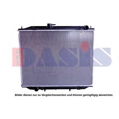 Photo Radiateur, refroidissement du moteur AKS DASIS 072290N