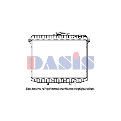 Photo Radiateur, refroidissement du moteur AKS DASIS 073200N