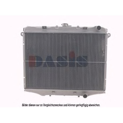 Photo Radiateur, refroidissement du moteur AKS DASIS 073200N