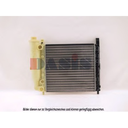 Photo Radiator, engine cooling AKS DASIS 080110N