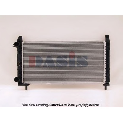 Photo Radiator, engine cooling AKS DASIS 080300N