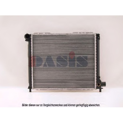 Photo Radiateur, refroidissement du moteur AKS DASIS 080380N