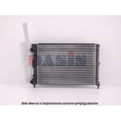 Photo Radiateur, refroidissement du moteur AKS DASIS 080520N