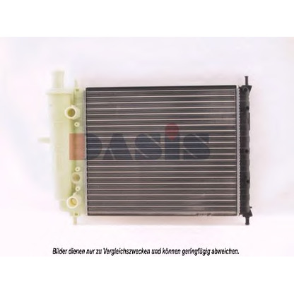 Photo Radiateur, refroidissement du moteur AKS DASIS 081030N