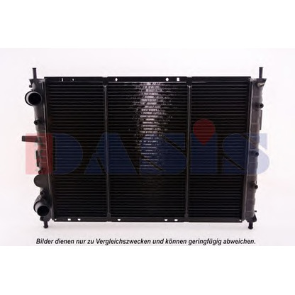 Photo Radiateur, refroidissement du moteur AKS DASIS 081050N