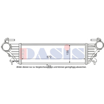 Foto Ladeluftkühler AKS DASIS 087012N