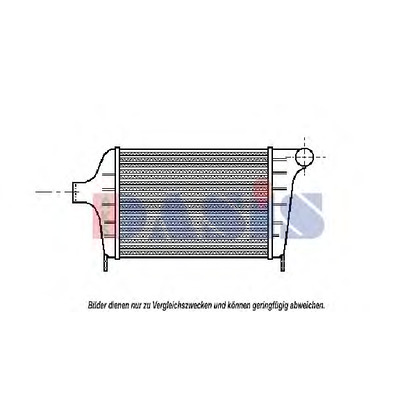 Foto Radiador de aire de admisión AKS DASIS 087040N