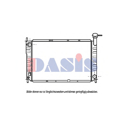 Foto Radiatore, Raffreddamento motore AKS DASIS 090044N