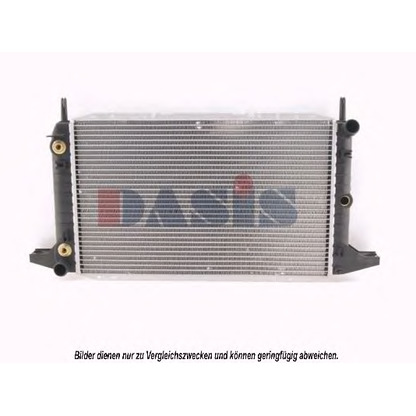 Photo Radiateur, refroidissement du moteur AKS DASIS 091080N