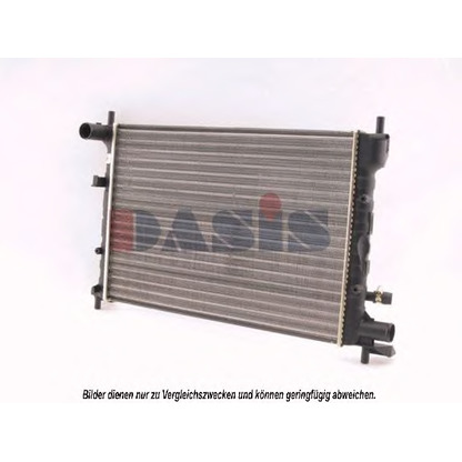 Photo Radiator, engine cooling AKS DASIS 091350N