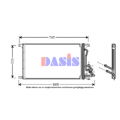 Фото Конденсатор, кондиционер AKS DASIS 092180N