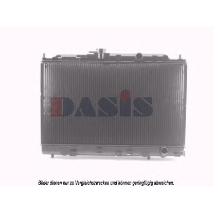 Photo Radiator, engine cooling AKS DASIS 100340N