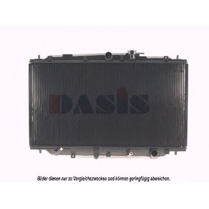 Photo Radiator, engine cooling AKS DASIS 100570N
