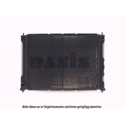 Photo Radiator, engine cooling AKS DASIS 100680N