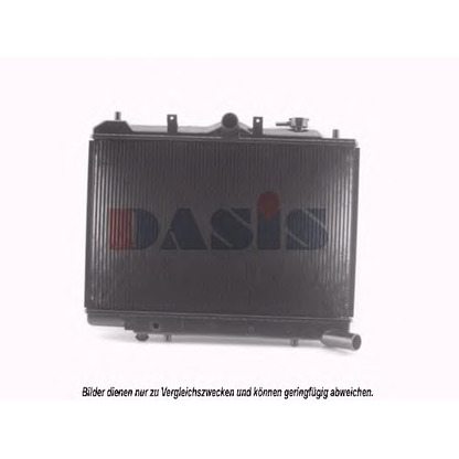 Photo Radiateur, refroidissement du moteur AKS DASIS 110100N