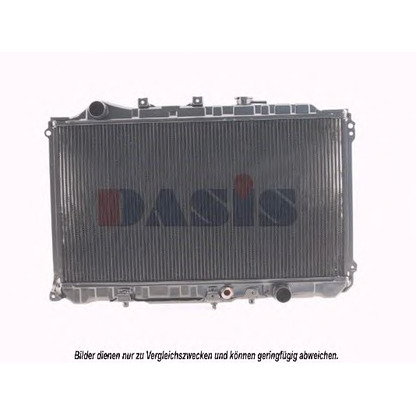 Photo Radiator, engine cooling AKS DASIS 110140N