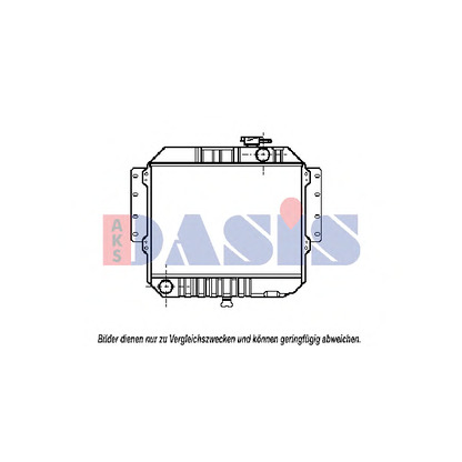 Photo Radiator, engine cooling AKS DASIS 110170N