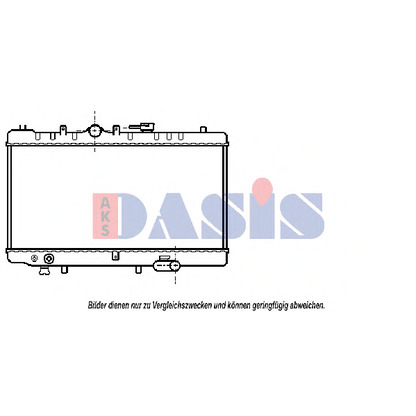 Foto Kühler, Motorkühlung AKS DASIS 110360N