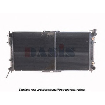 Photo Radiator, engine cooling AKS DASIS 110910N