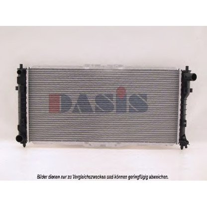 Фото Радиатор, охлаждение двигателя AKS DASIS 110990N