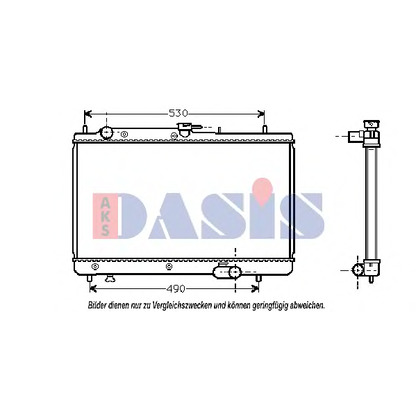 Foto Kühler, Motorkühlung AKS DASIS 111020N