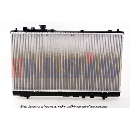 Photo Radiator, engine cooling AKS DASIS 111260N