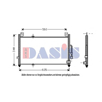 Foto Condensador, aire acondicionado AKS DASIS 112080N