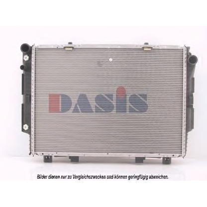 Photo Radiateur, refroidissement du moteur AKS DASIS 120220N
