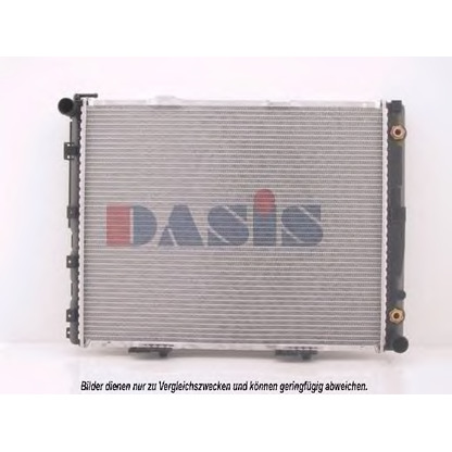 Photo Radiateur, refroidissement du moteur AKS DASIS 120350N
