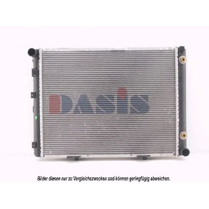 Photo Radiateur, refroidissement du moteur AKS DASIS 120410N