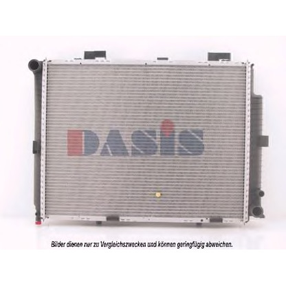 Photo Radiator, engine cooling AKS DASIS 120590N